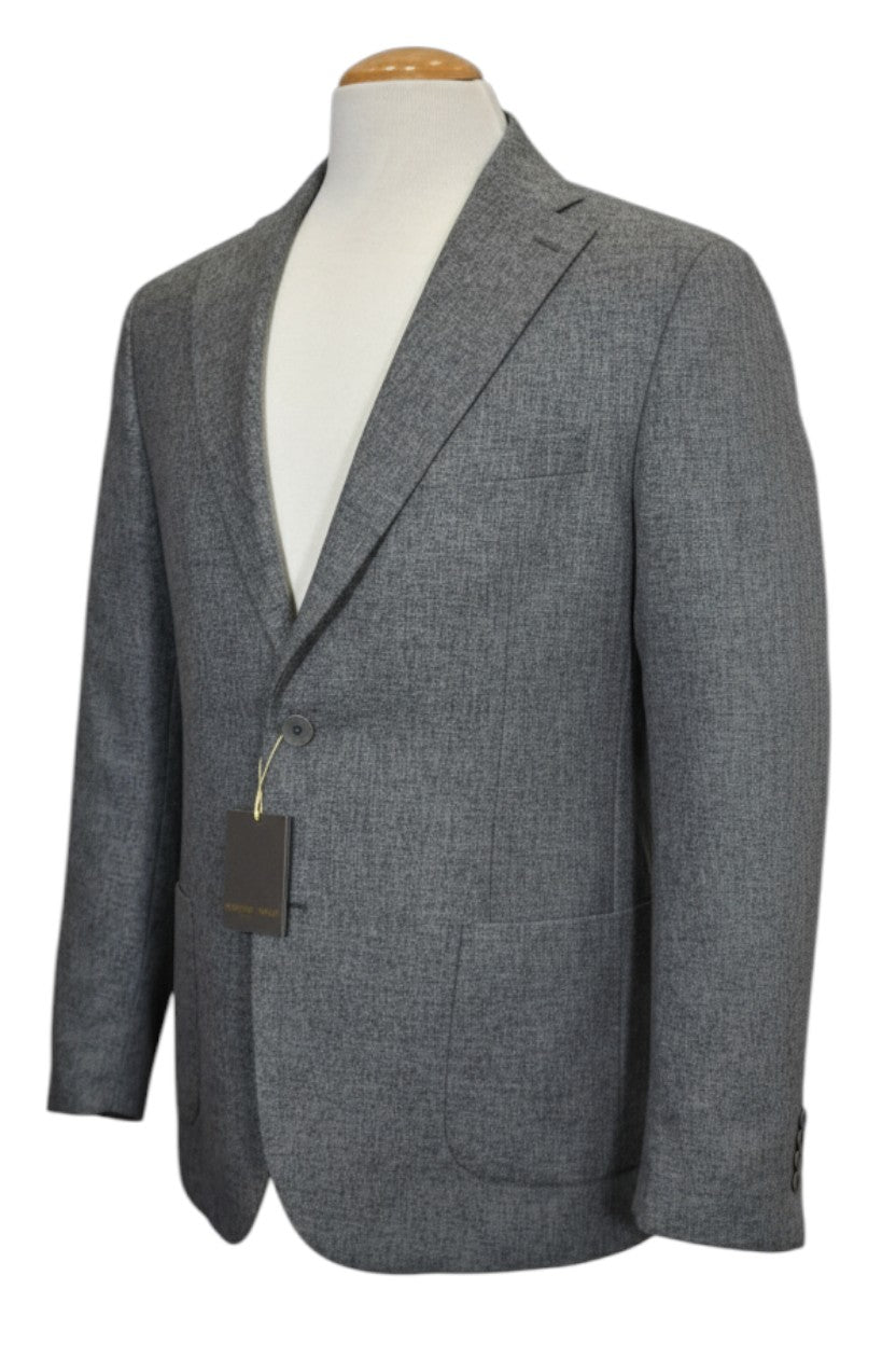 Marcello medium gray Italian sport coat.
