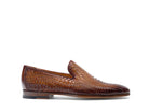 Magnanni hand woven slip on shoes.