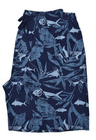 Upgrade your summer style with our conversational short! Made with a luxurious blend of cotton and microfiber, these shorts offer a comfortable and lightweight fit. The classic stretch waistband and drawstrings ensure the perfect fit, while the tropical print adds a fun, vibrant touch. Complete with convenient side and back pockets, your summer adventures just got a lot more stylish!&nbsp;