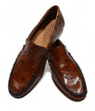 Mezlan genuine ostrich shoe.