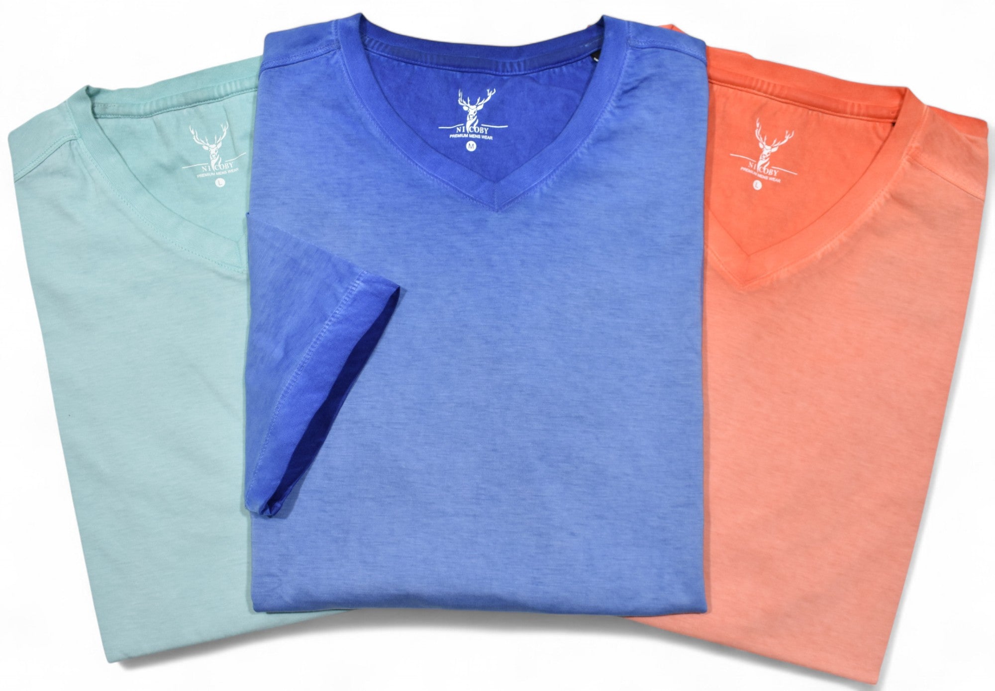 COMFORTABLE REASON Mineral Shirts 半袖　L Women's Orange Knit Short sleeve T-shirt ( Medium ) in the