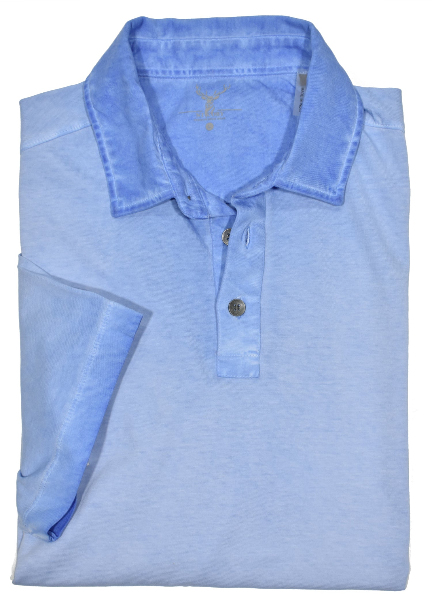 Wear effortless style with the ZN2537 Spray Wash Polo! This ultra-soft shirt is crafted from 100% pima cotton, and is spray washed for a contemporary look. Featuring a soft self-fabric collar, open sleeve, and open bottom, this classic fit polo is stylishly comfortable. Enjoy a cool and confident look.