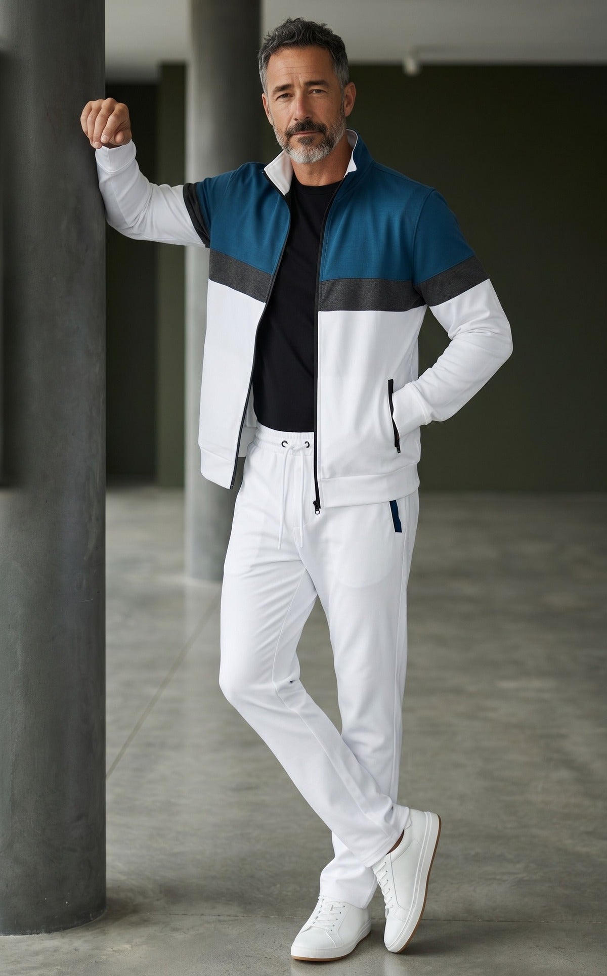 Marcello princely white leisure set.