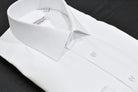 Look no further for an exceptional dress shirt with a fine tone on tone herringbone fabric. The pattern, along with the luxe fabric, creates a dignified and rich look to compliment any sport coat or suit. Extra fine, soft Italian cotton, is easy care. Ultra fine herringbone fabric for a hint of fashion. Non iron enhanced treatment. Classic fit. Imported, Turkey. Marcello Herringbone Dress Shirt.