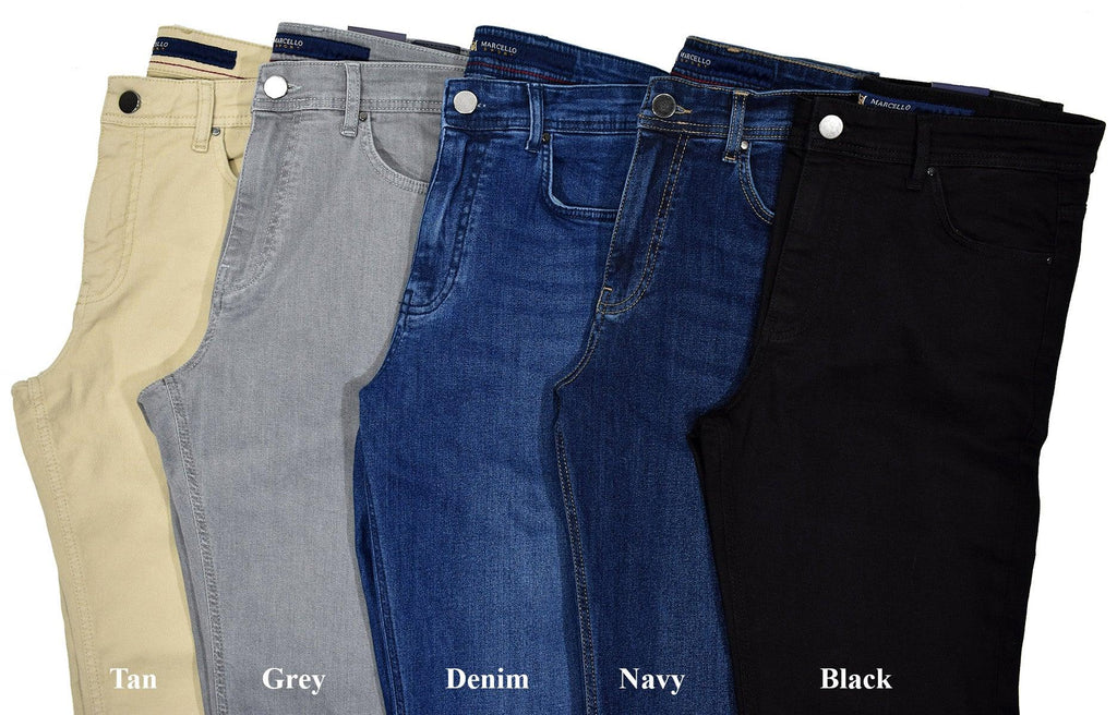 Lightweight and soft denim with a little stretch. Slight texture to jean, minimal grain or wash effect. Classic fit with a slightly tapered leg for an updated look. Medium rise. Enhanced stitching and fashion lining. All 33 length.