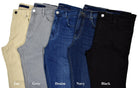 Marcello’s best fitting lightweight washed navy denim. Feels and looks great! Our comfort fit from the waist band down to the thighs, then tapering the leg to the bottom provides the best of both worlds.  Comfort where you need it and updated fashion sporting a slimmed leg.  Add the benefit of stretch to work with your natural movements and you have found an excellent jean that will become your go to jean of choice.  Marcello Comfort Mens Navy Jeans
