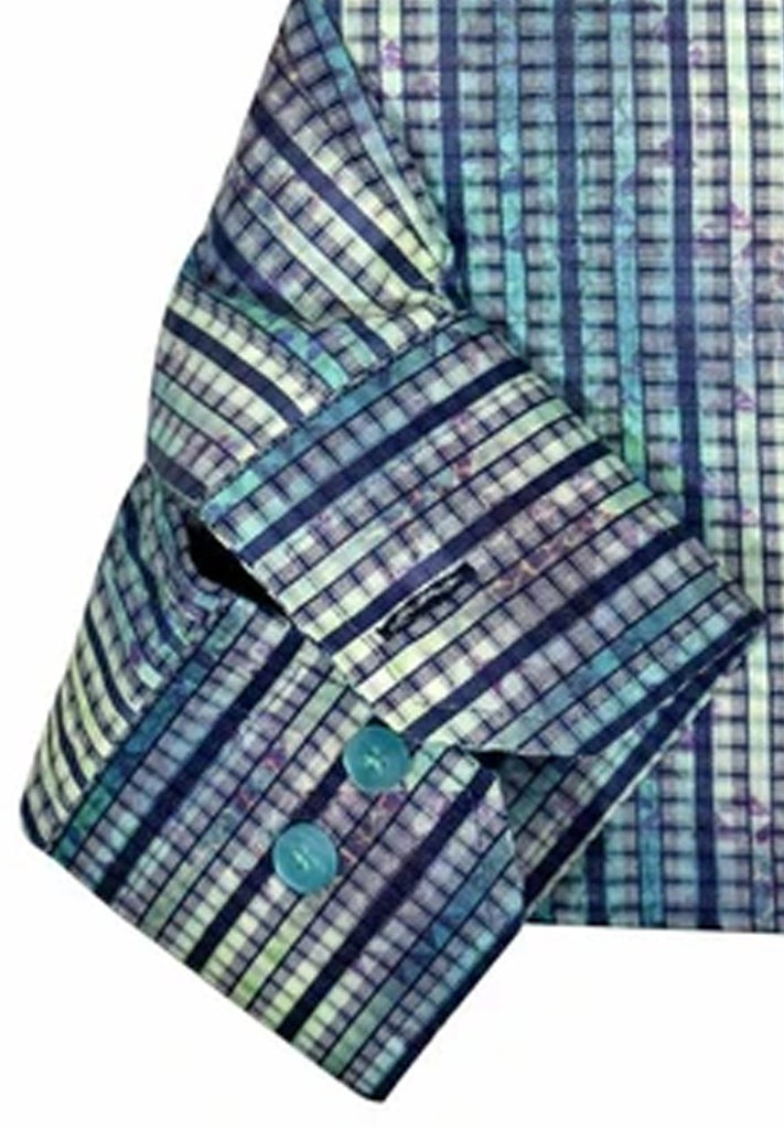 W1084 Mist Ladder Sport Shirt - Marcello Sport