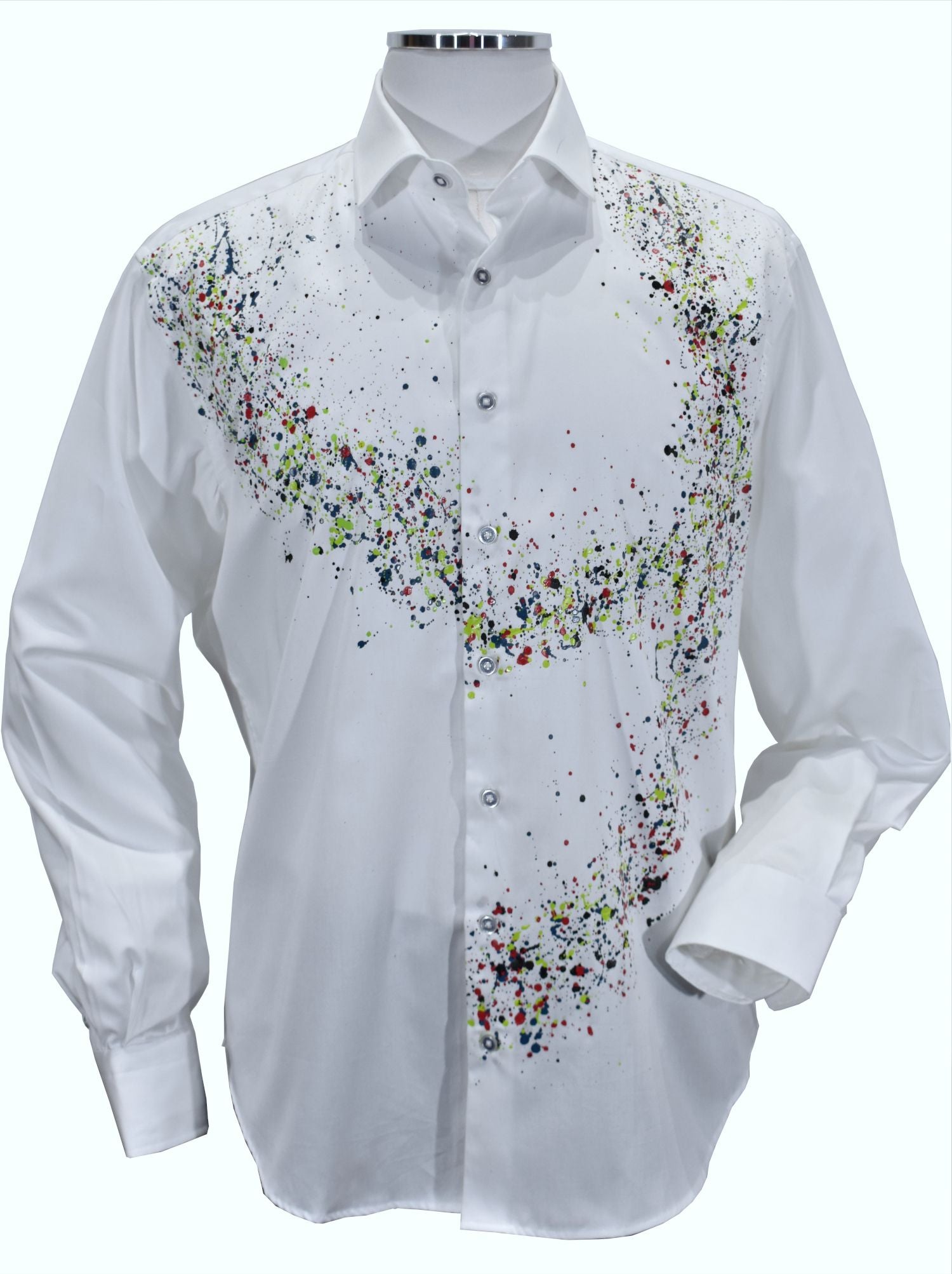 White shirt shop for men paint