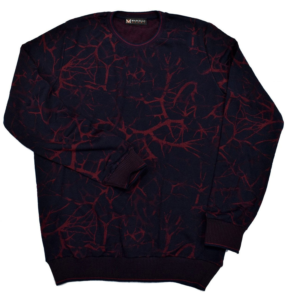 606 Cracked Ruby Knit - Marcello Sport