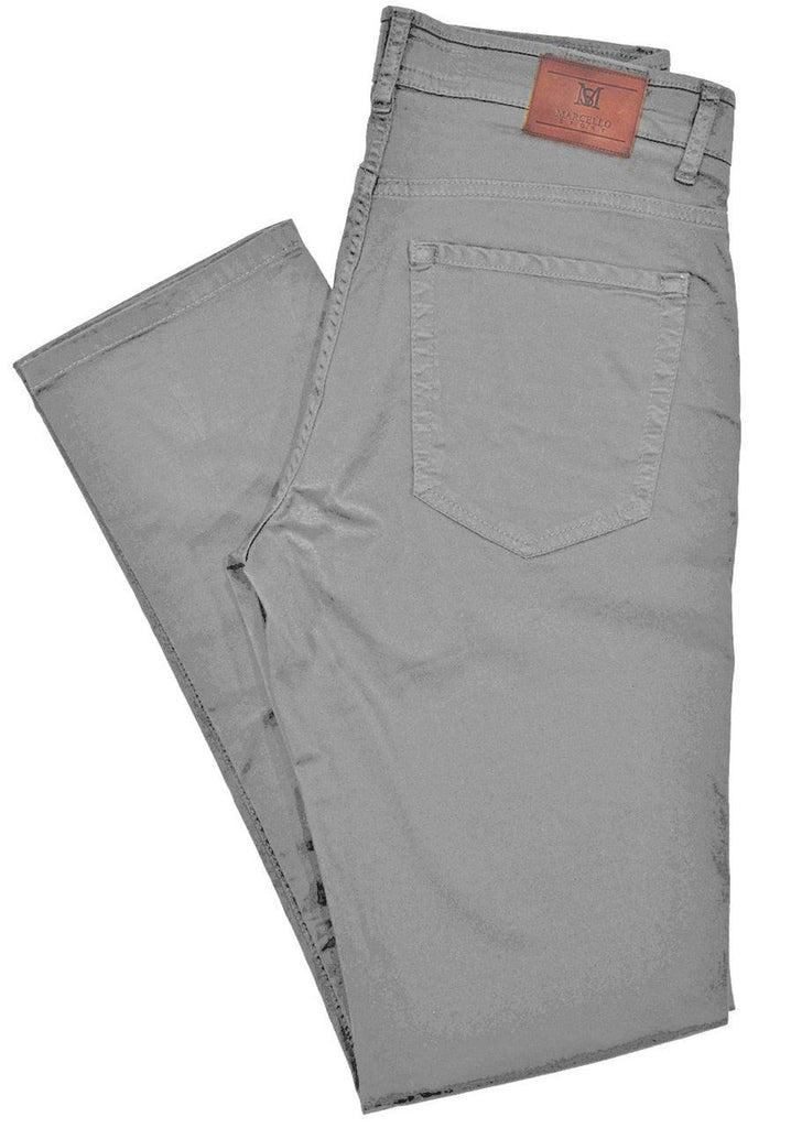 Marcello casual cotton pant features slightly textured fabric and comfortable stretch. You must try a pair and you'll want all the colors. The extraordinary feel of the fabric makes for the most comfortable and stylish cotton men's pants available.  Marcello Stretch Cotton Pant with Tencel by Marcello Sport