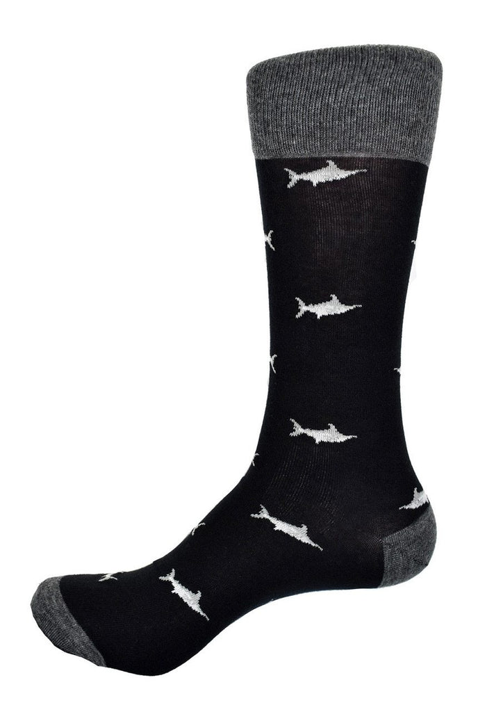 ZV1429 Shark  Season Mens Socks - Marcello Sport